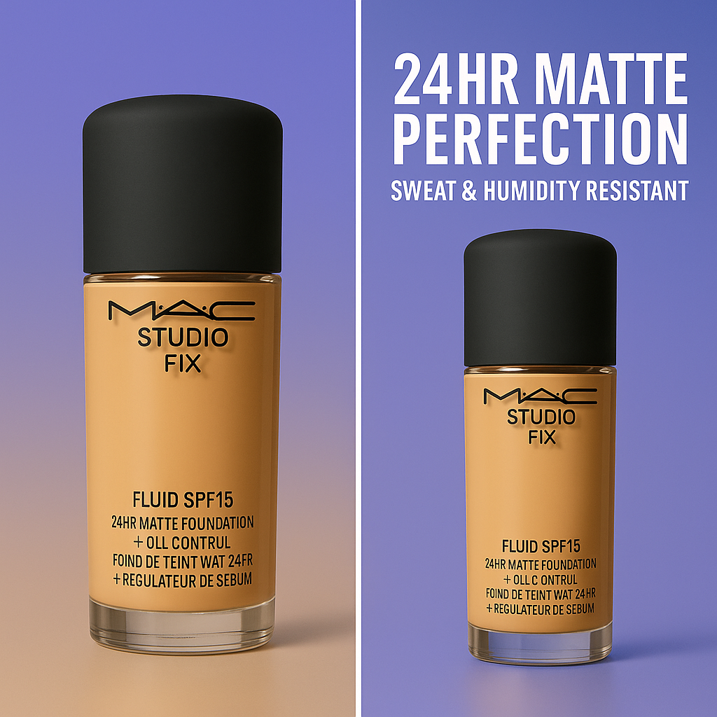 M.A.C. Studio Fix Fluid SPF 15 24HR Matte Foundation + Oil Control