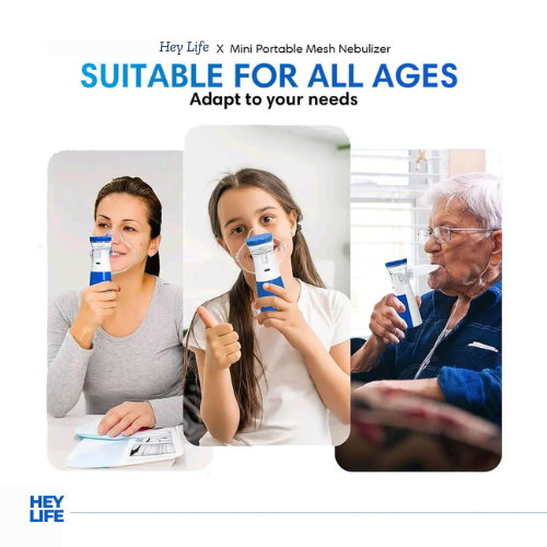 PureBreath™ – Compact Nebulizer | Gentle Vapour | Safe Relief Anytime, Anywhere