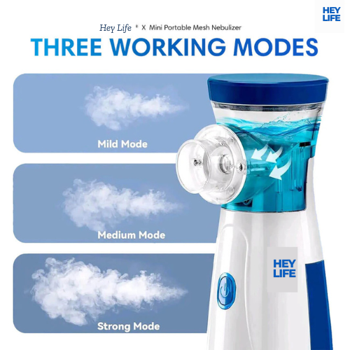 PureBreath™ – Compact Nebulizer | Gentle Vapour | Safe Relief Anytime, Anywhere