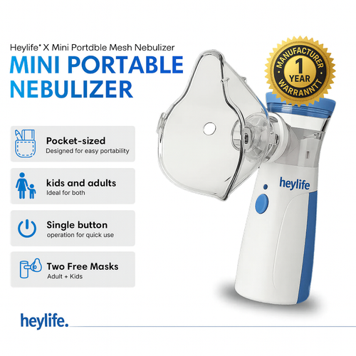 PureBreath™ – Compact Nebulizer | Gentle Vapour | Safe Relief Anytime, Anywhere