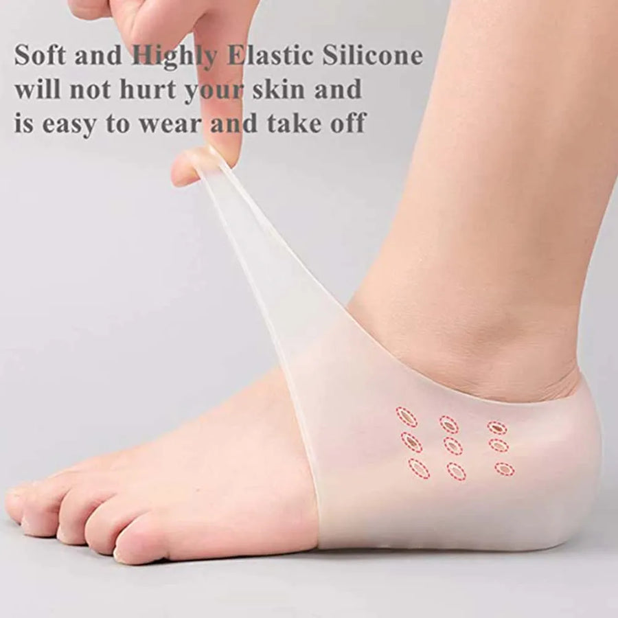 Breathable Silicone Invisible Heightening Insole