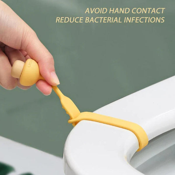 Silicone Toilet Seat Lifter (4Pcs)