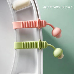 Silicone Toilet Seat Lifter (4Pcs)