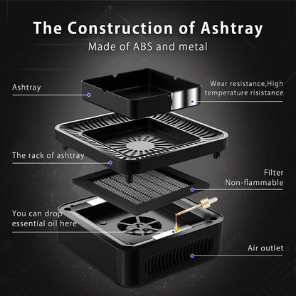 Multi-functional Ashtray Air Purifier