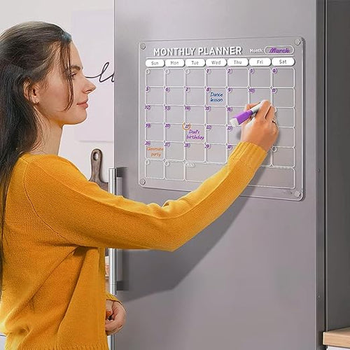 Magnetic Acrylic Calendar & Planner
