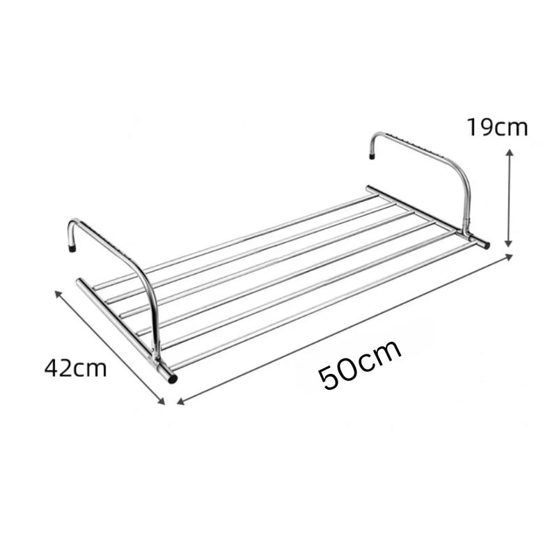 Adjustable Balcony Clothes Hanger