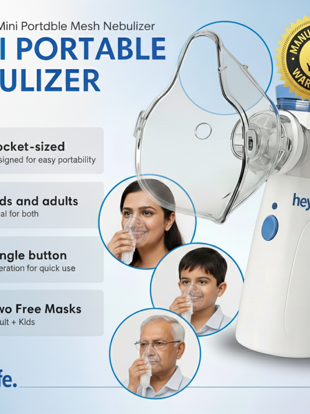 PureBreath™ – Portable Nebulizer | Safe Relief Anytime