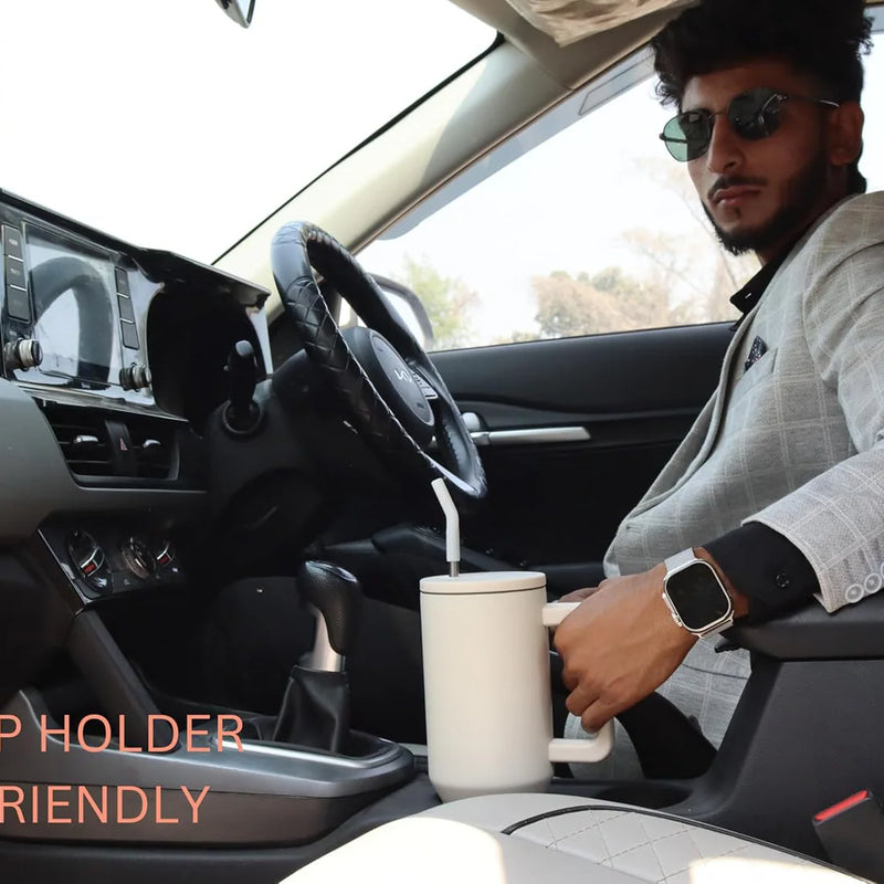 1200ML Tumbler with Lid & Straw