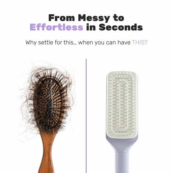 Breezy™ – Self-Cleaning Hair Brush