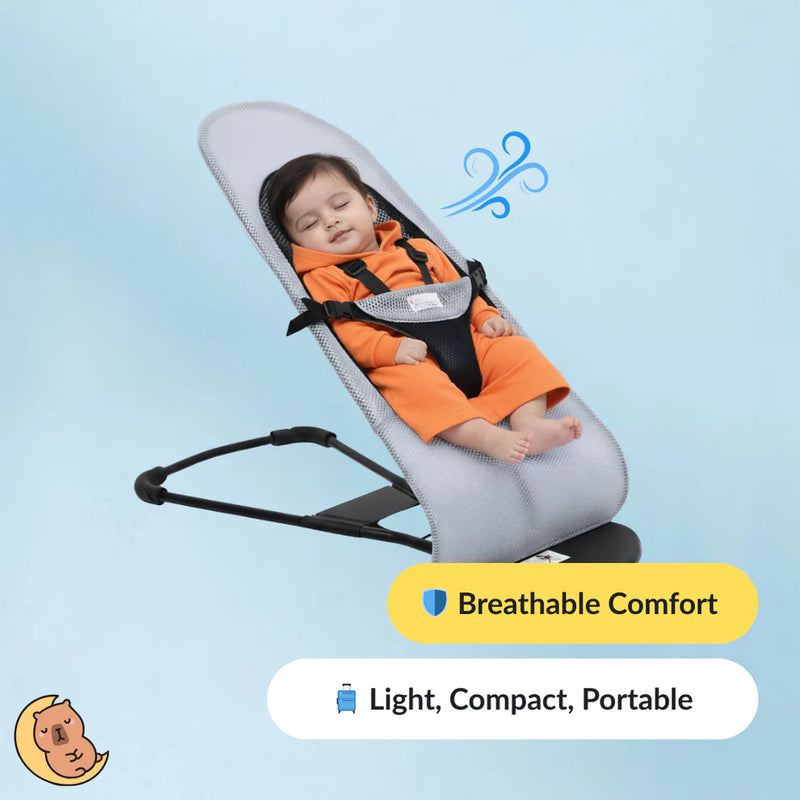 BreezeBounce: Baby Rocking Chair
