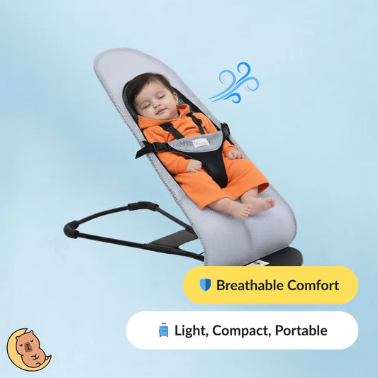 BreezeBounce: Baby Rocking Chair