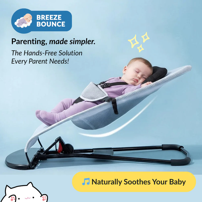 BreezeBounce: Baby Rocking Chair
