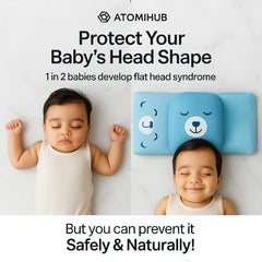 Pillow Tuck™– Head Shape Protection | Adjustable Fit | Cotton-Soft Sleep Essential