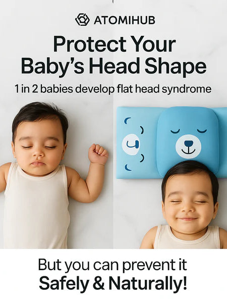 Pillow Tuck™– Head Shape Protection | Adjustable Fit | Cotton-Soft Sleep Essential