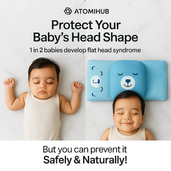Pillow Tuck™– Head Shape Protection | Adjustable Fit | Cotton-Soft Sleep Essential
