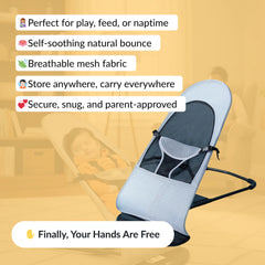 BreezeBounce: Baby Rocking Chair