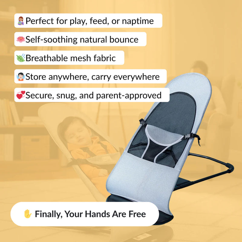 BreezeBounce: Baby Rocking Chair