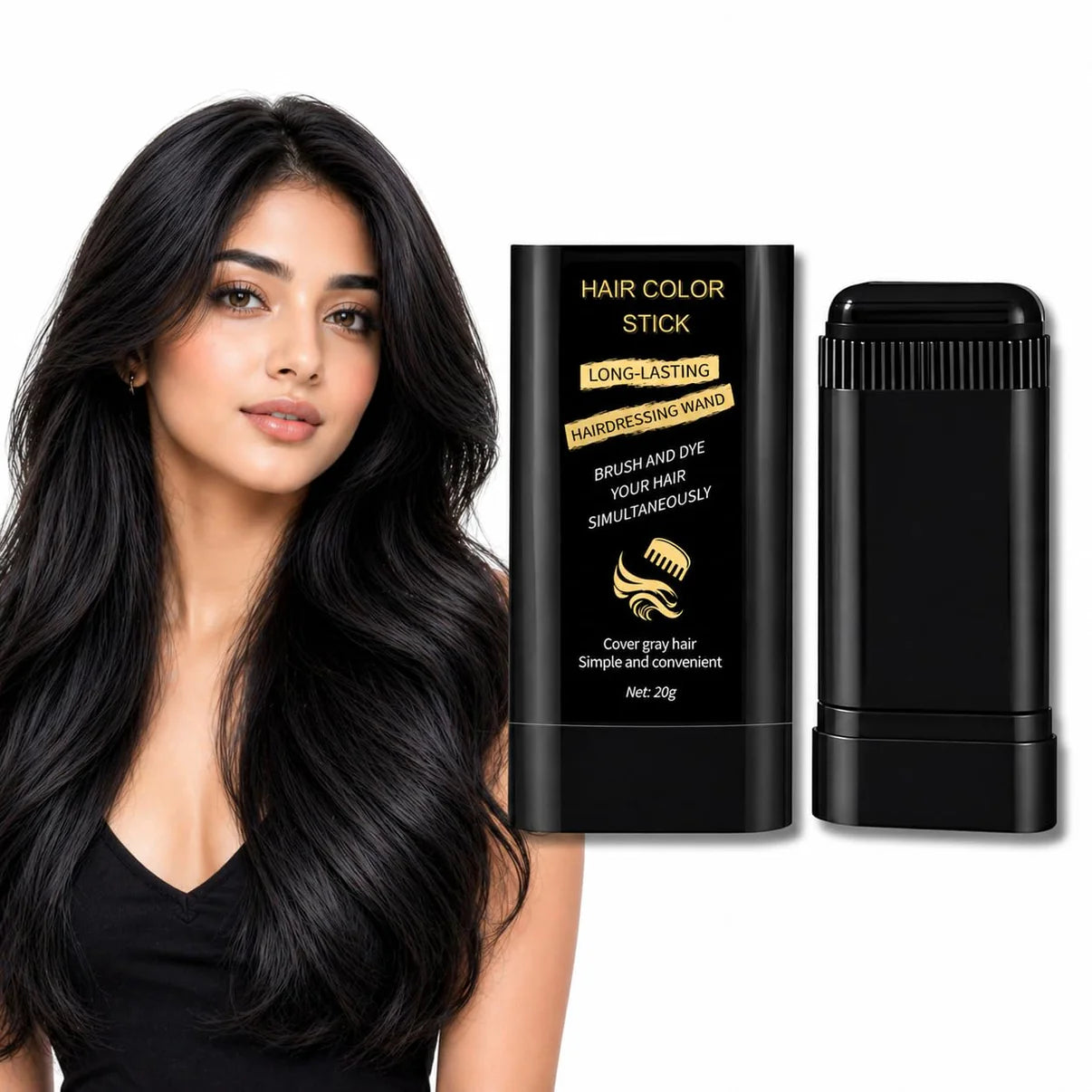 MaxLuk™ 2 in 1 Water And Sweat Proof Hair Comb Dye for Men & Women
