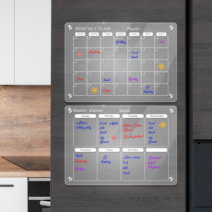 Magnetic Acrylic Calendar & Planner