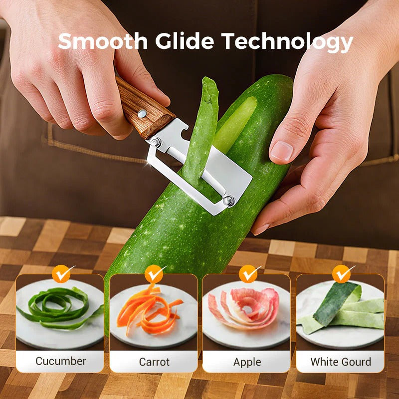SharpSlicer™ – Multi-Functional Vegetable Peeler for Kitchen