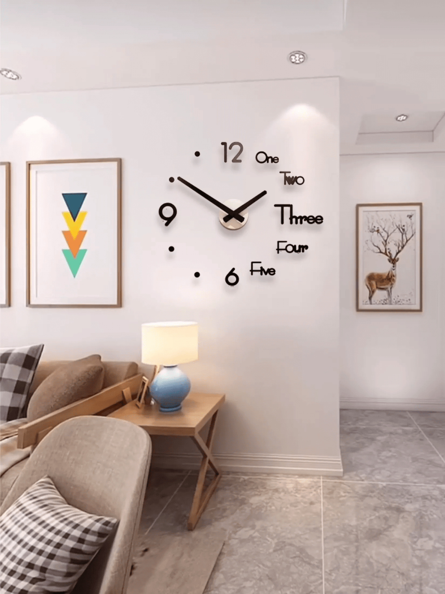 Clockzo™ : 3D Wall Clock