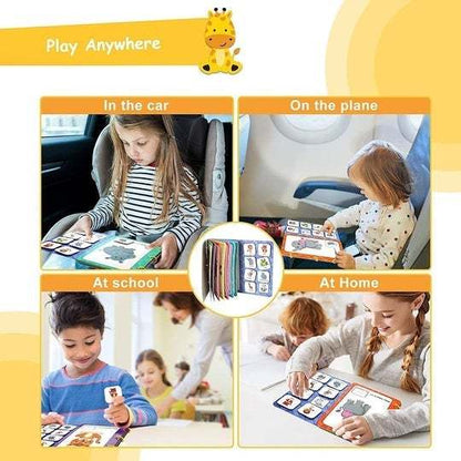 Montessori Quiet Busy Book for Kids
