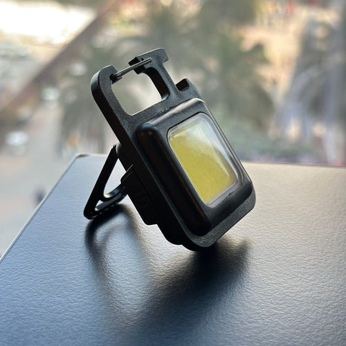 Multipurpose Flashlight Keychain